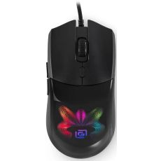 Мышь Oklick 714GM оптическая, проводная, USB, черный 1620717