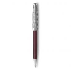 Шариковая ручка PARKER Sonnet Premium K537 (2119783) черный,Metal Red CT