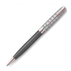Шариковая ручка PARKER Sonnet Premium K537 (CW2119791) черный,Metal Grey PGT